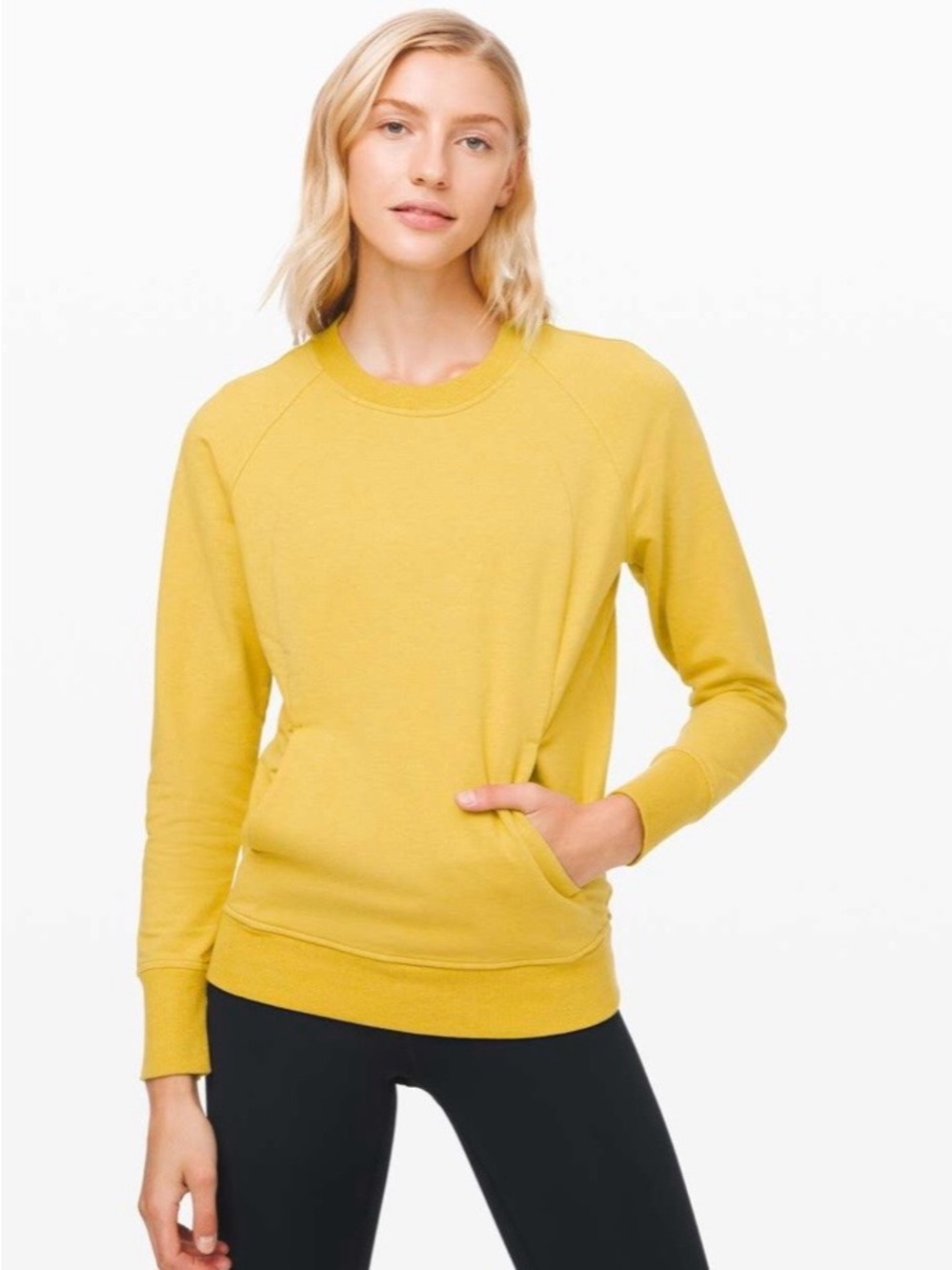 Lululemon scuba crewneck size 4